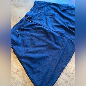 Kuhl Charcoal Gray Skort with Pockets